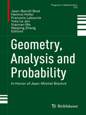 cover image of Geometry, Analysis and Probability